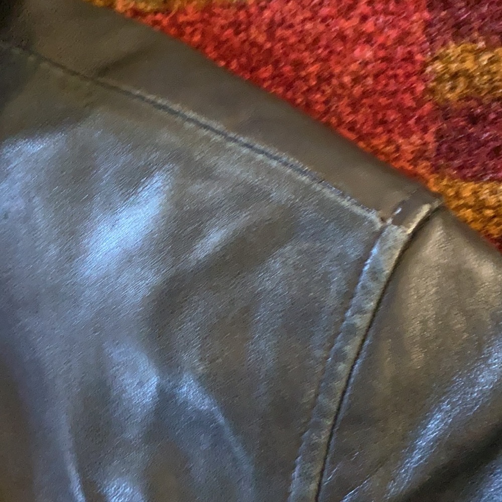 VINTAGE‼️GENUINE LAMBSKIN LEATHER JACKET! - Picture 11 of 16